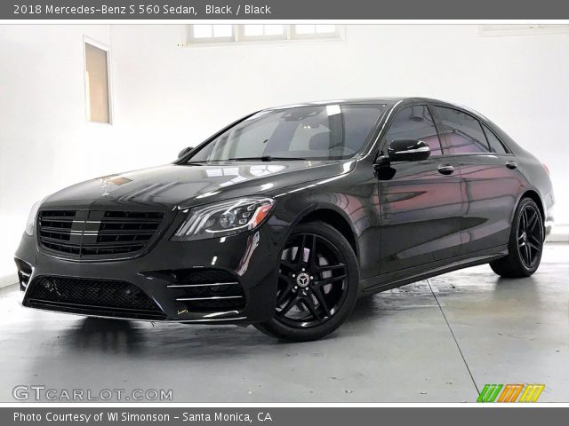 2018 Mercedes-Benz S 560 Sedan in Black