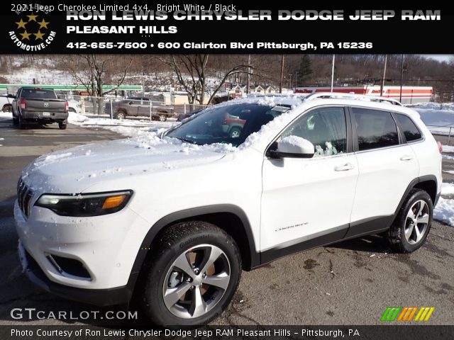 2021 Jeep Cherokee Limited 4x4 in Bright White
