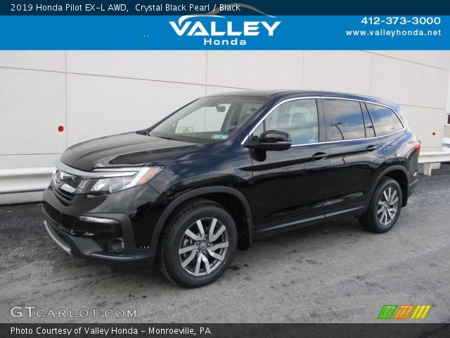 2019 Honda Pilot EX-L AWD in Crystal Black Pearl