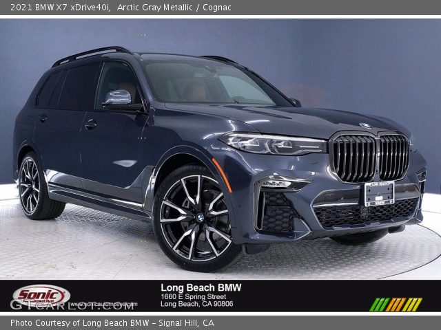 2021 BMW X7 xDrive40i in Arctic Gray Metallic