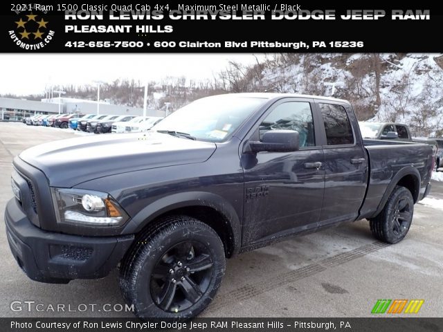 2021 Ram 1500 Classic Quad Cab 4x4 in Maximum Steel Metallic