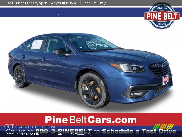 2021 Subaru Legacy Sport in Abyss Blue Pearl