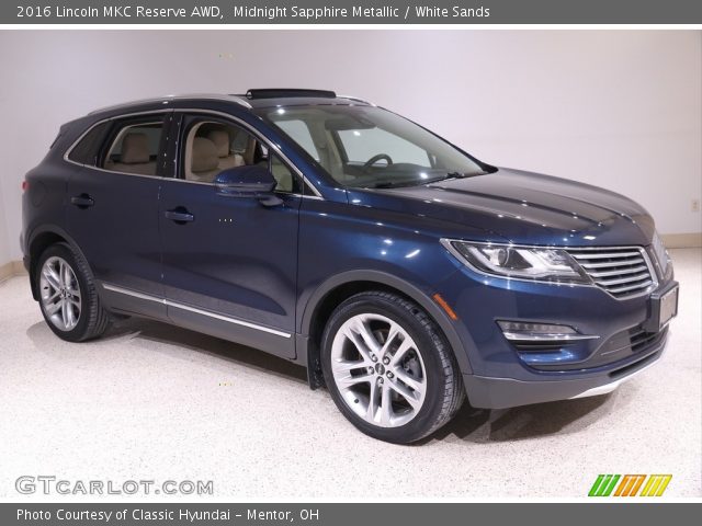 2016 Lincoln MKC Reserve AWD in Midnight Sapphire Metallic