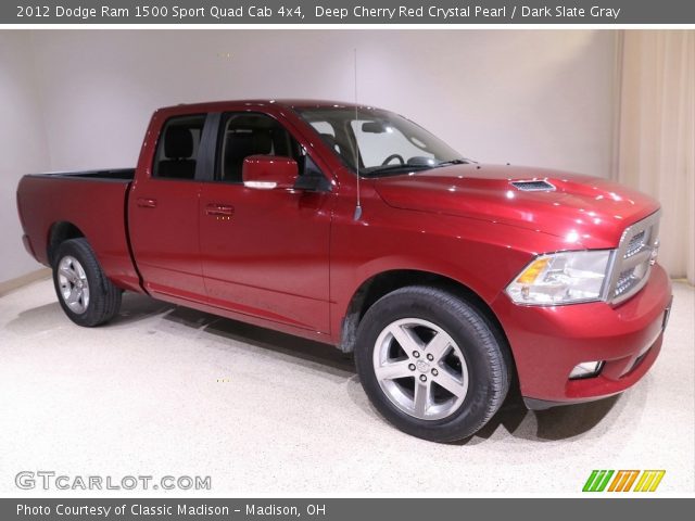 2012 Dodge Ram 1500 Sport Quad Cab 4x4 in Deep Cherry Red Crystal Pearl