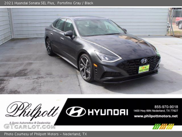 2021 Hyundai Sonata SEL Plus in Portofino Gray