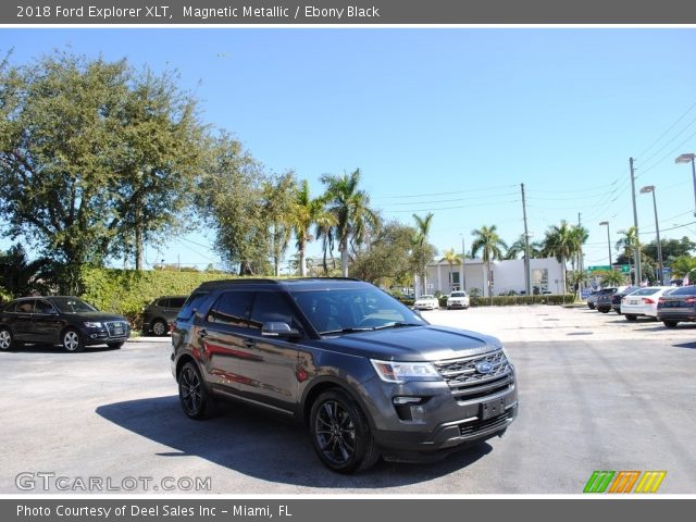 2018 Ford Explorer XLT in Magnetic Metallic