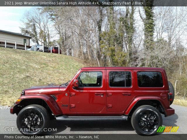 2021 Jeep Wrangler Unlimited Sahara High Altitude 4x4 in Snazzberry Pearl
