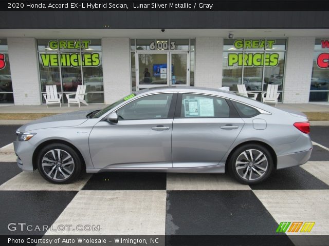 2020 Honda Accord EX-L Hybrid Sedan in Lunar Silver Metallic