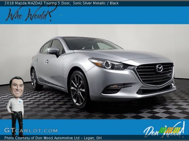 2018 Mazda MAZDA3 Touring 5 Door in Sonic Silver Metallic