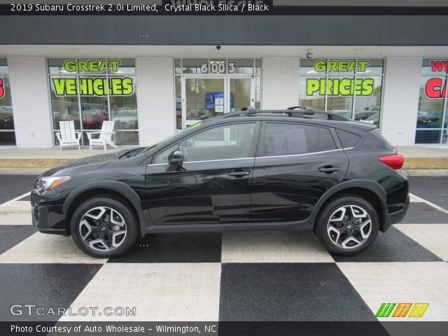 2019 Subaru Crosstrek 2.0i Limited in Crystal Black Silica