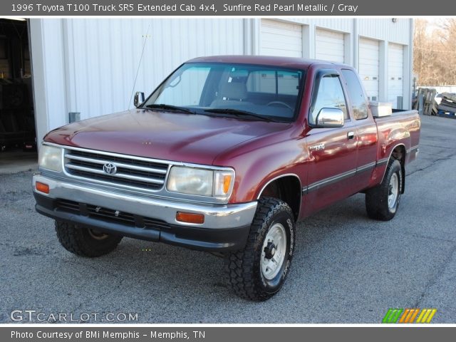 1996 Toyota T100 Truck SR5 Extended Cab 4x4 in Sunfire Red Pearl Metallic