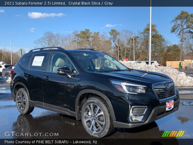 2021 Subaru Forester 2.5i Limited in Crystal Black Silica