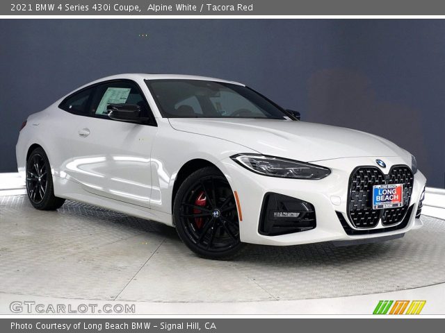 2021 BMW 4 Series 430i Coupe in Alpine White
