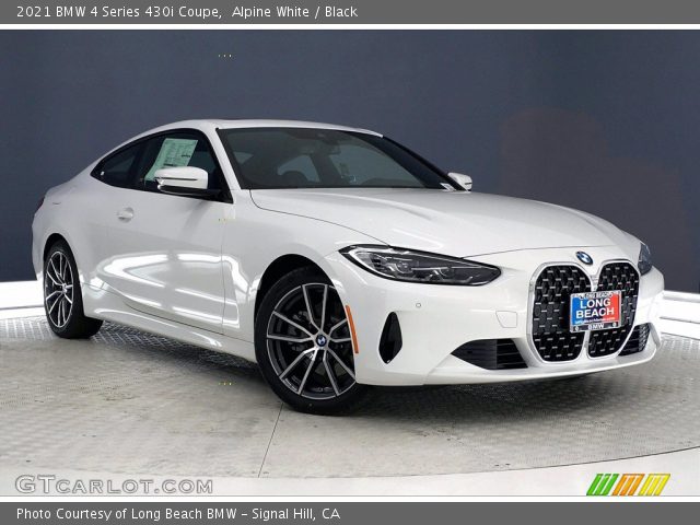 2021 BMW 4 Series 430i Coupe in Alpine White