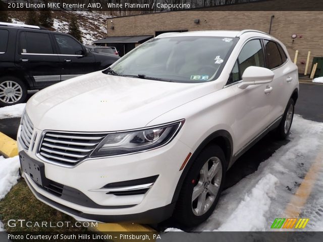 2018 Lincoln MKC Premier AWD in White Platinum