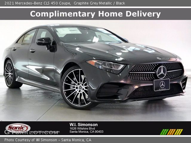 2021 Mercedes-Benz CLS 450 Coupe in Graphite Grey Metallic