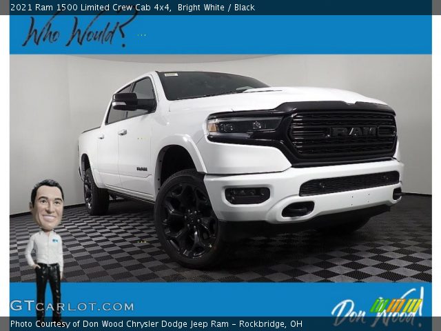 2021 Ram 1500 Limited Crew Cab 4x4 in Bright White