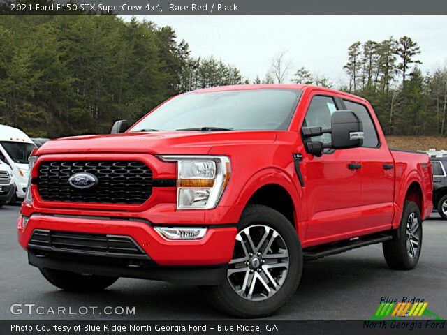 2021 Ford F150 STX SuperCrew 4x4 in Race Red