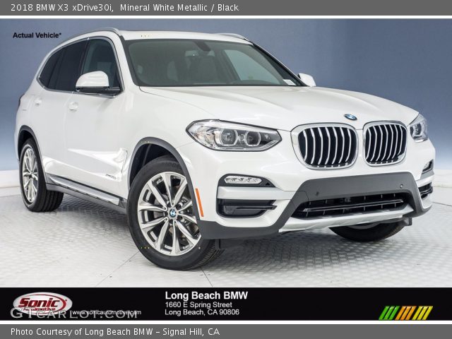 2018 BMW X3 xDrive30i in Mineral White Metallic