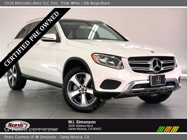 2018 Mercedes-Benz GLC 300 in Polar White