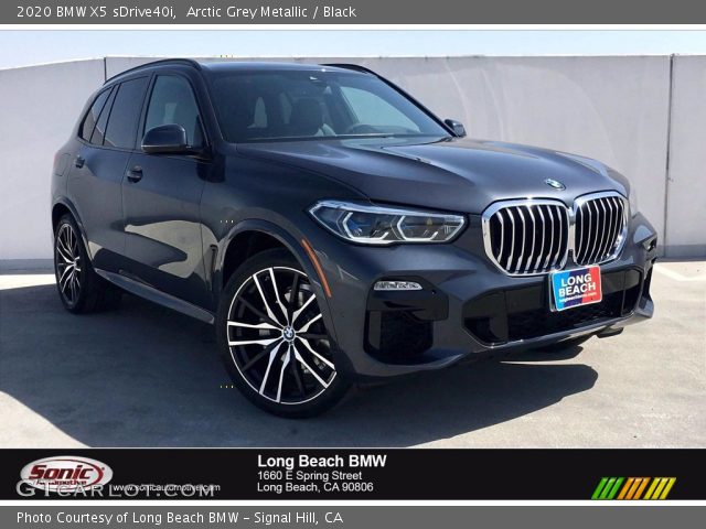 2020 BMW X5 sDrive40i in Arctic Grey Metallic