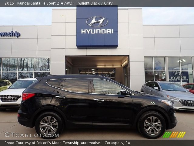 2015 Hyundai Santa Fe Sport 2.4 AWD in Twilight Black