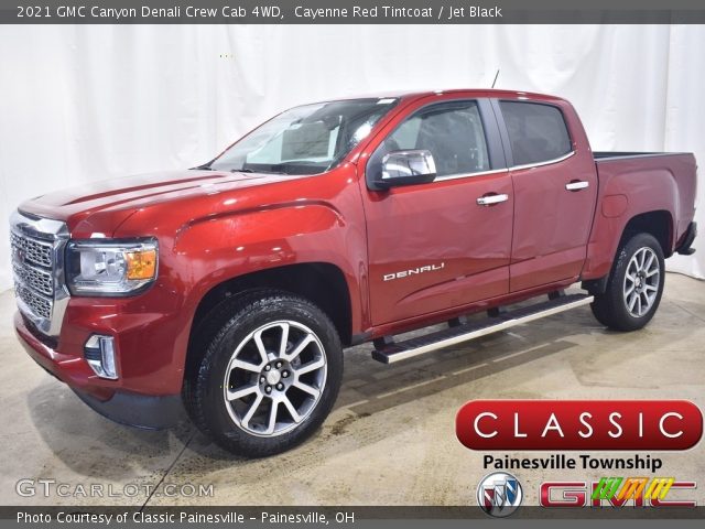 2021 GMC Canyon Denali Crew Cab 4WD in Cayenne Red Tintcoat