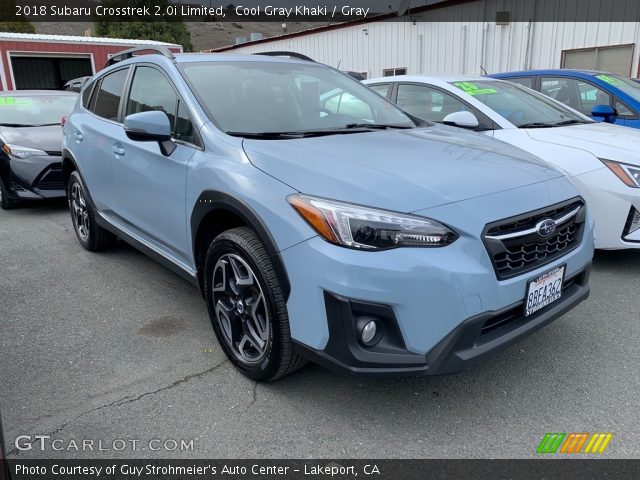 2018 Subaru Crosstrek 2.0i Limited in Cool Gray Khaki