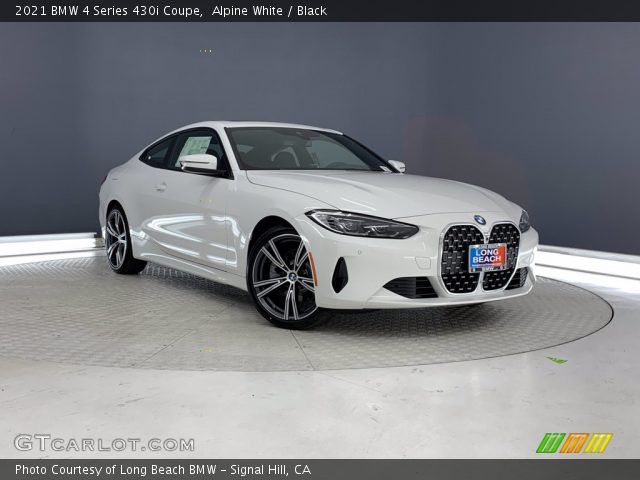 2021 BMW 4 Series 430i Coupe in Alpine White