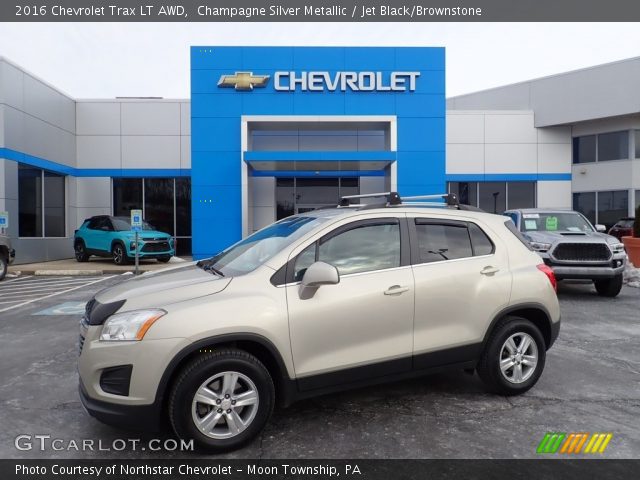 2016 Chevrolet Trax LT AWD in Champagne Silver Metallic