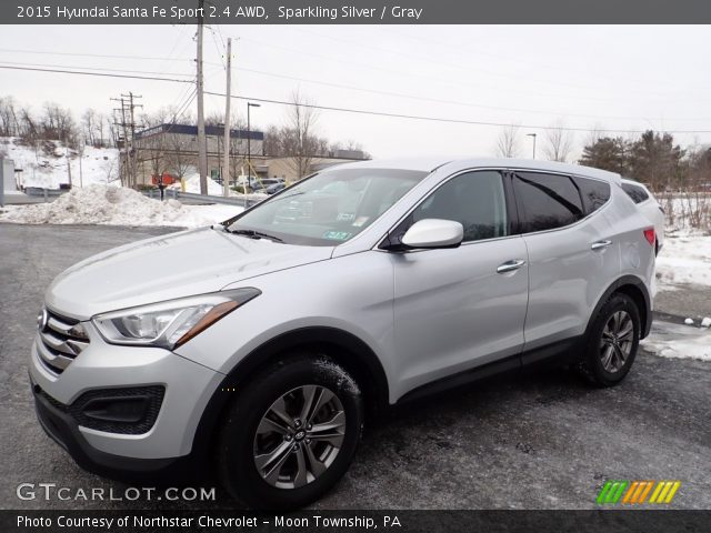 2015 Hyundai Santa Fe Sport 2.4 AWD in Sparkling Silver