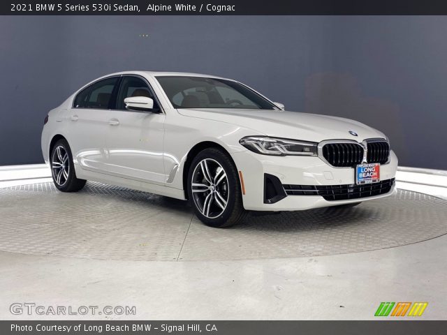 2021 BMW 5 Series 530i Sedan in Alpine White