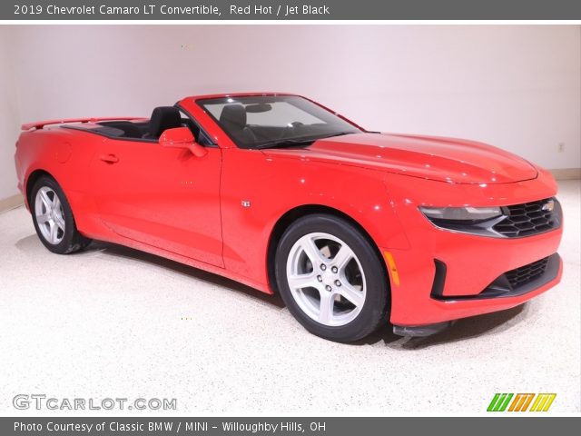 2019 Chevrolet Camaro LT Convertible in Red Hot