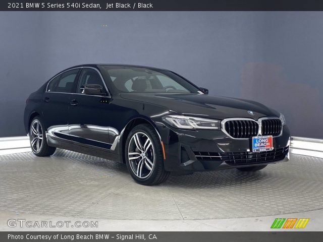 2021 BMW 5 Series 540i Sedan in Jet Black