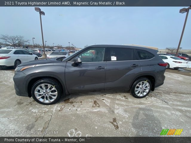 2021 Toyota Highlander Limited AWD in Magnetic Gray Metallic