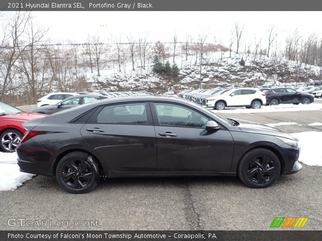 2021 Hyundai Elantra SEL in Portofino Gray
