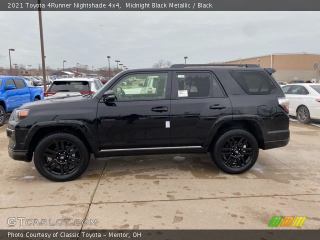 2021 Toyota 4Runner Nightshade 4x4 in Midnight Black Metallic