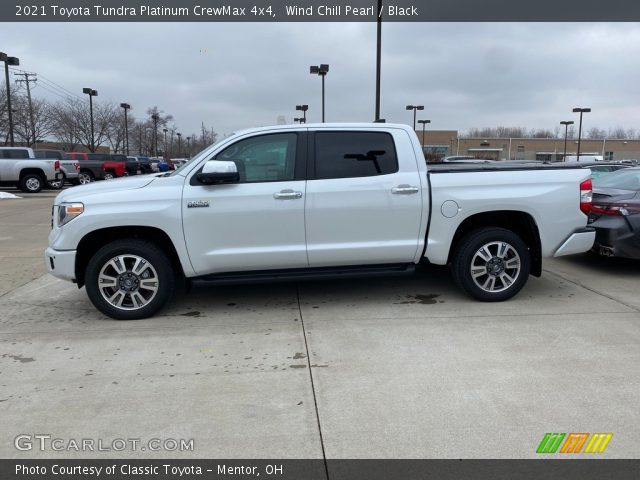 2021 Toyota Tundra Platinum CrewMax 4x4 in Wind Chill Pearl