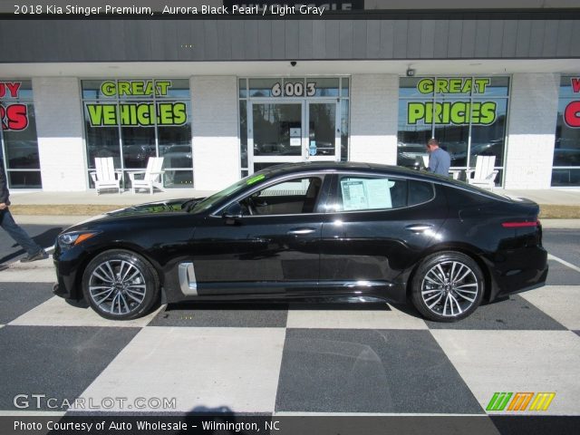 2018 Kia Stinger Premium in Aurora Black Pearl