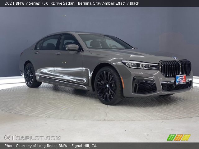 2021 BMW 7 Series 750i xDrive Sedan in Bernina Gray Amber Effect