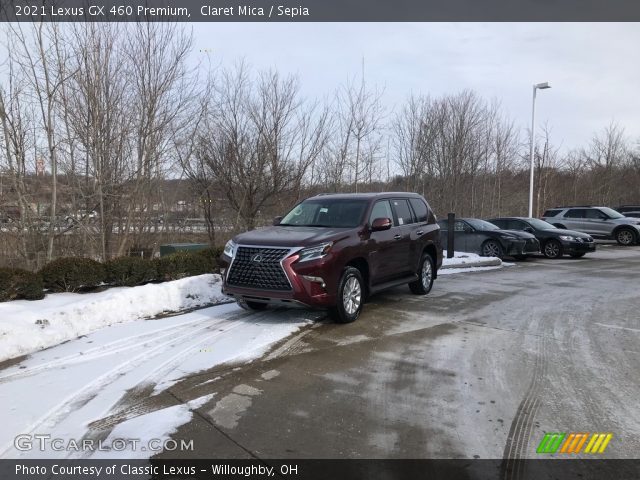 2021 Lexus GX 460 Premium in Claret Mica
