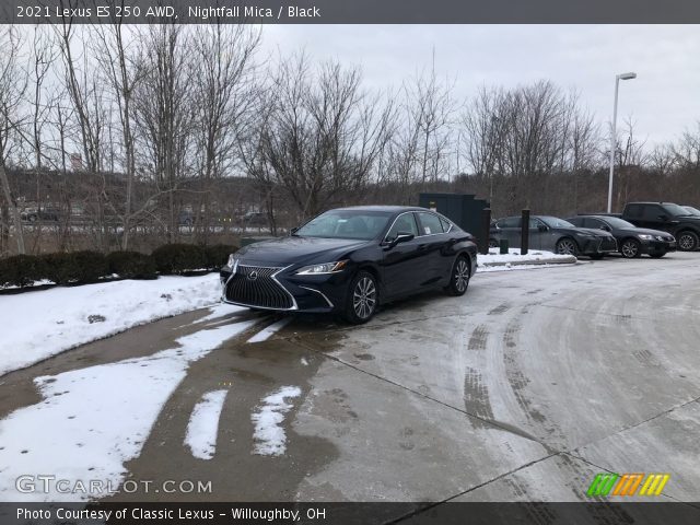 2021 Lexus ES 250 AWD in Nightfall Mica