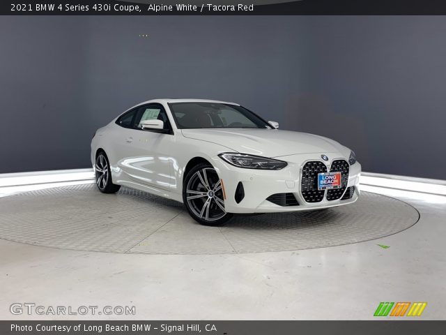 2021 BMW 4 Series 430i Coupe in Alpine White