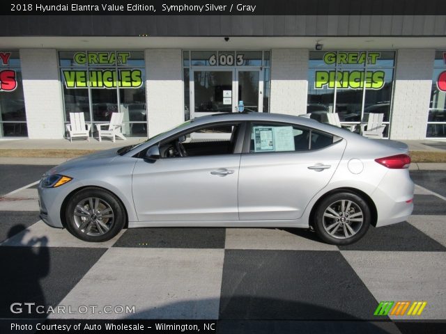 2018 Hyundai Elantra Value Edition in Symphony Silver