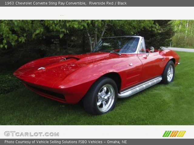 1963 Chevrolet Corvette Sting Ray Convertible in Riverside Red