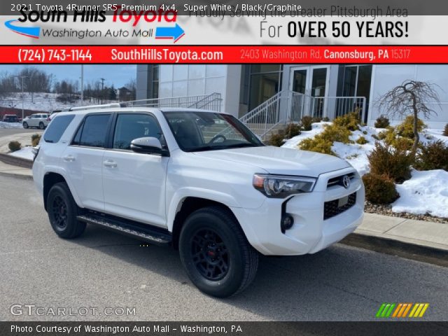 2021 Toyota 4Runner SR5 Premium 4x4 in Super White