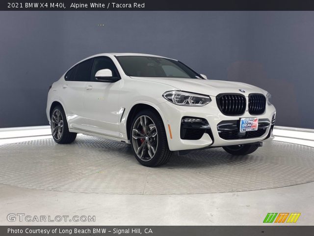2021 BMW X4 M40i in Alpine White