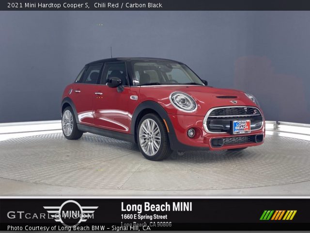 2021 Mini Hardtop Cooper S in Chili Red