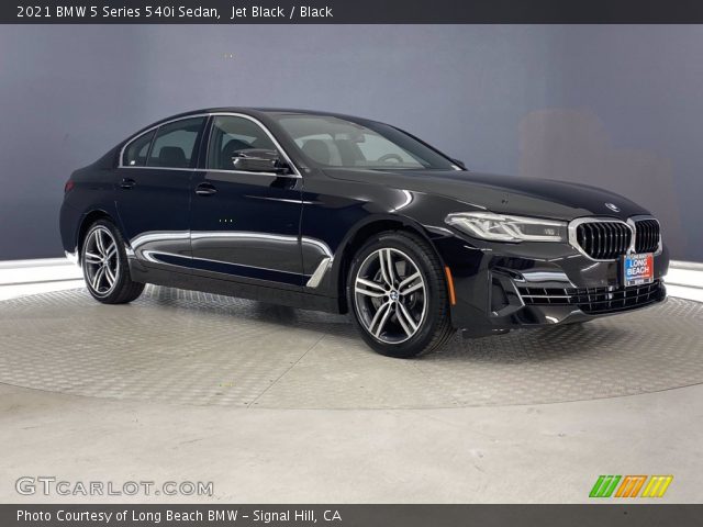 2021 BMW 5 Series 540i Sedan in Jet Black