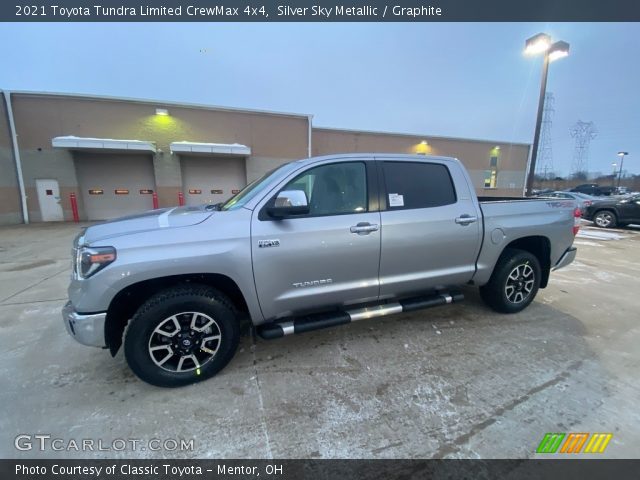 2021 Toyota Tundra Limited CrewMax 4x4 in Silver Sky Metallic